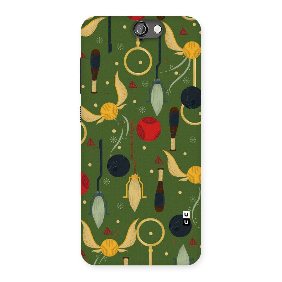 Flying Ball Pattern Back Case for HTC One A9