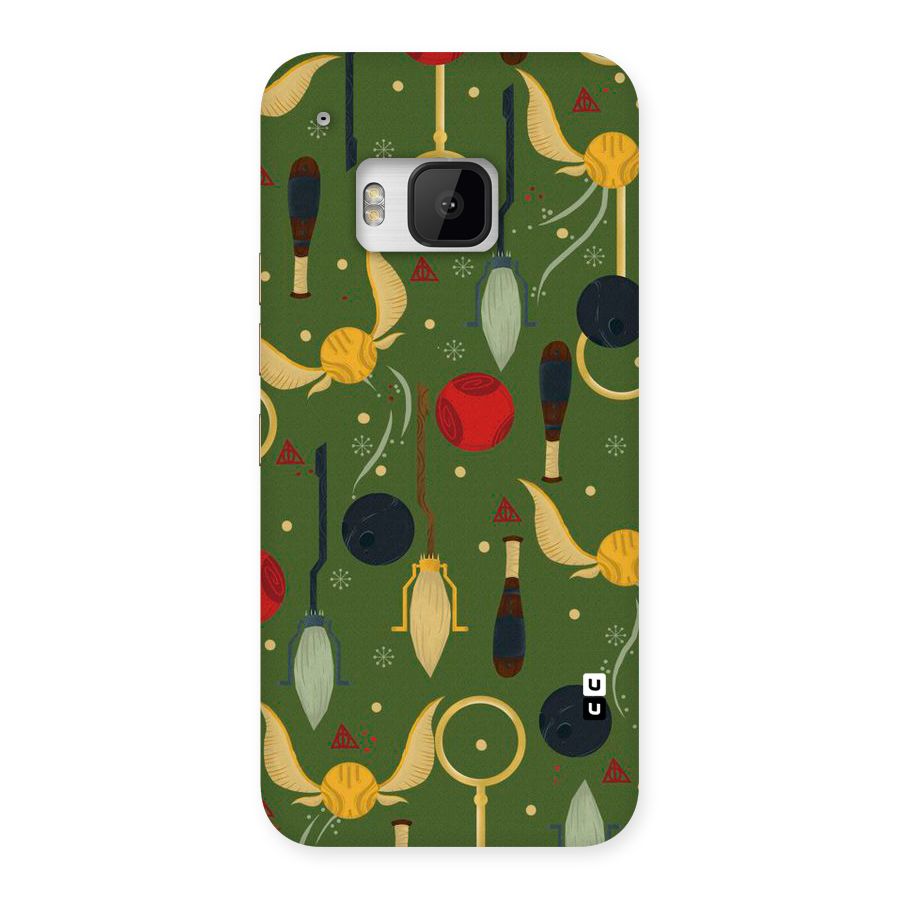 Flying Ball Pattern Back Case for HTC One M9
