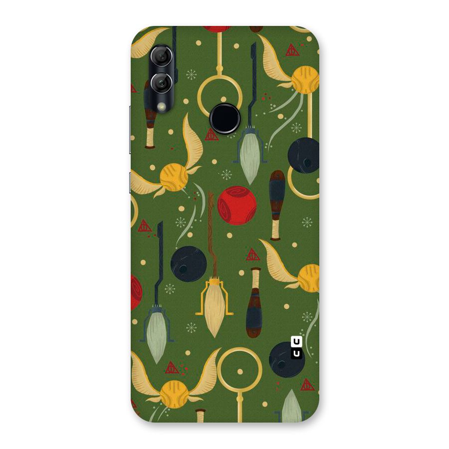 Flying Ball Pattern Back Case for Honor 10 Lite