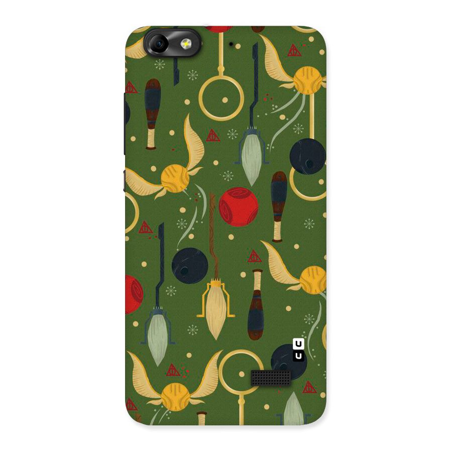 Flying Ball Pattern Back Case for Honor 4C