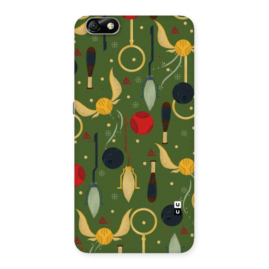 Flying Ball Pattern Back Case for Honor 4X