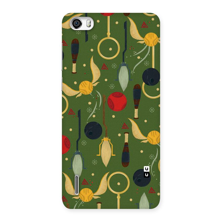 Flying Ball Pattern Back Case for Honor 6