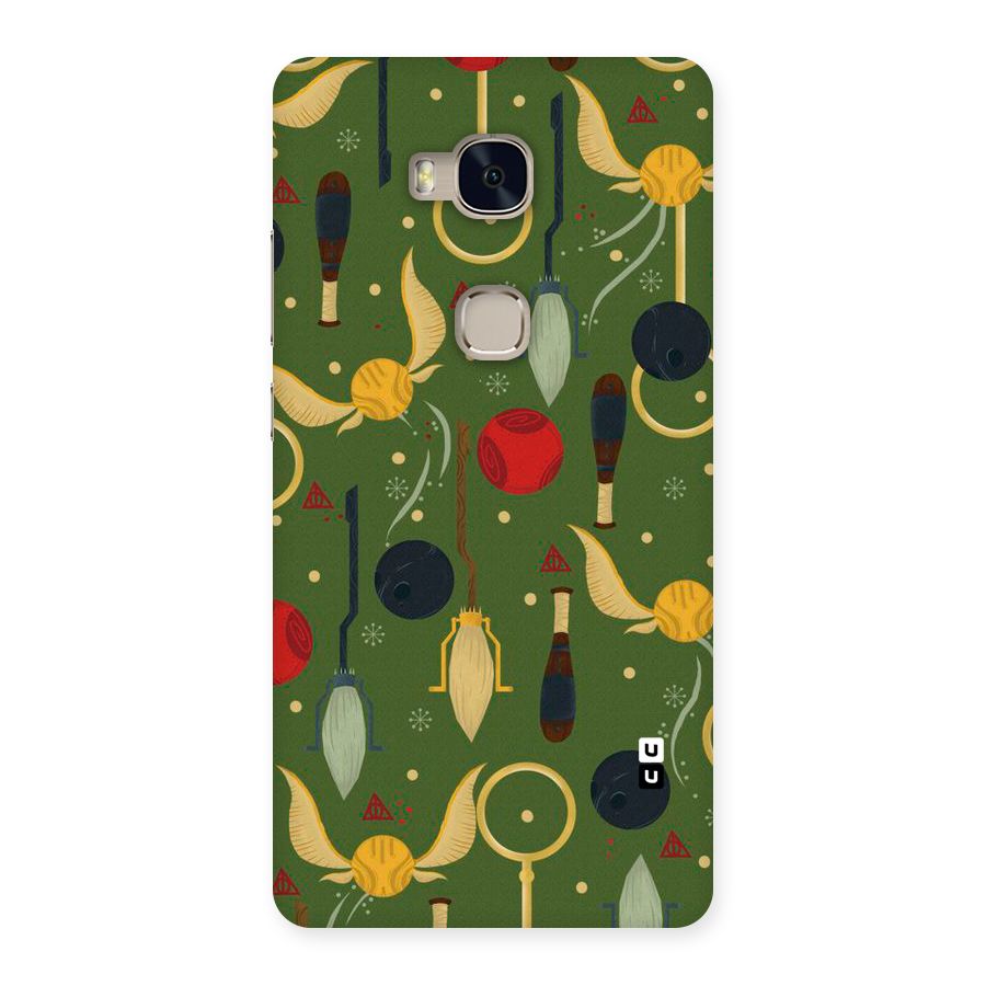 Flying Ball Pattern Back Case for Huawei Honor 5X