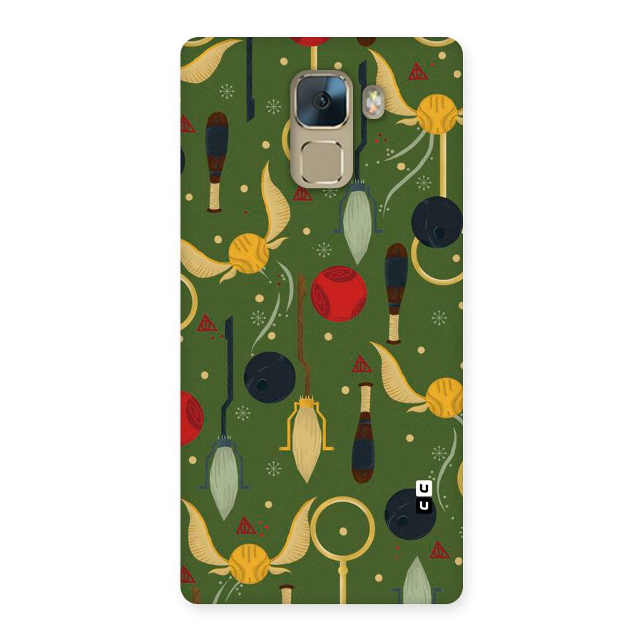 Flying Ball Pattern Back Case for Huawei Honor 7