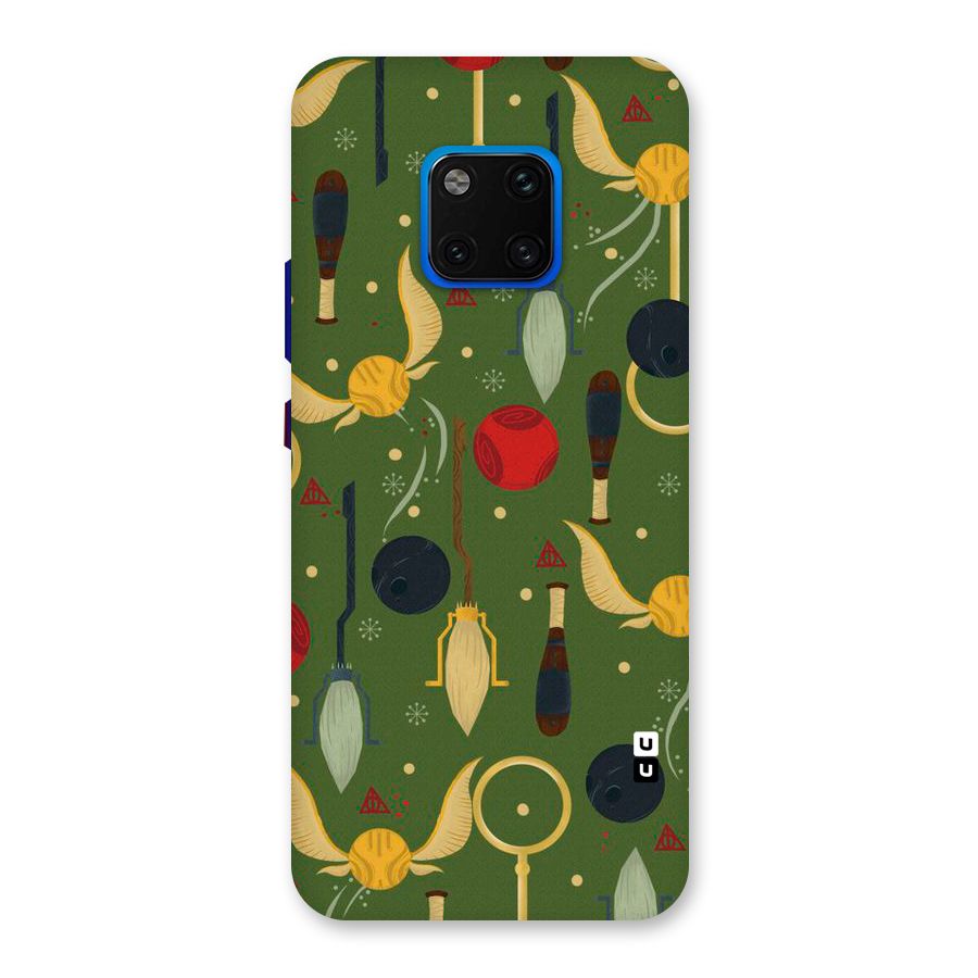Flying Ball Pattern Back Case for Huawei Mate 20 Pro