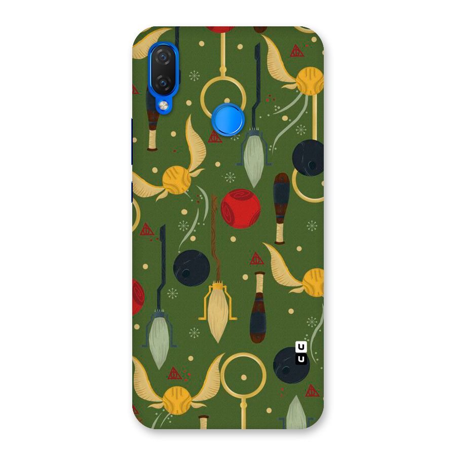Flying Ball Pattern Back Case for Huawei P Smart+
