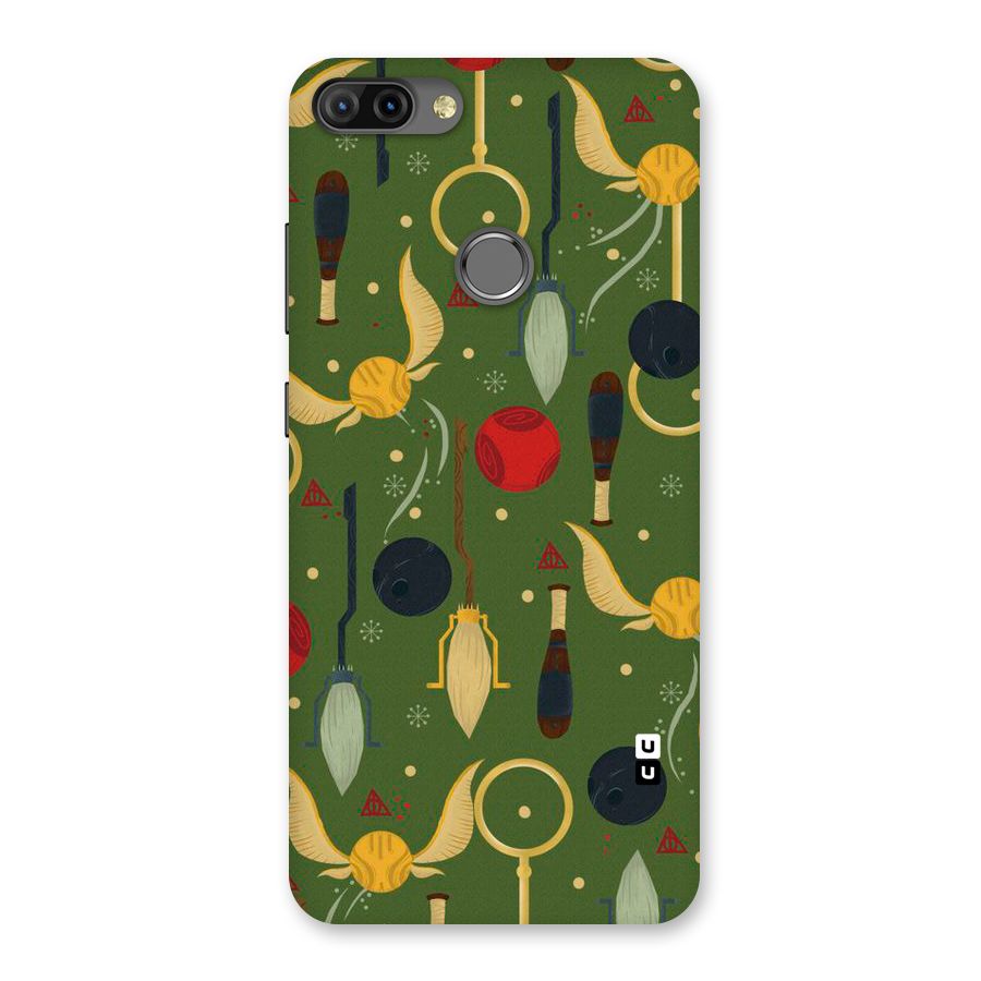 Flying Ball Pattern Back Case for Infinix Hot 6 Pro
