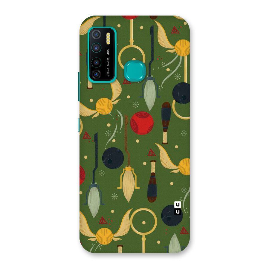 Flying Ball Pattern Back Case for Infinix Hot 9 Pro