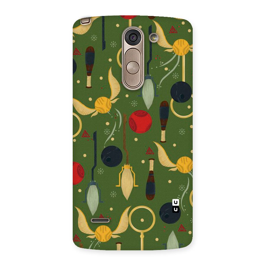 Flying Ball Pattern Back Case for LG G3 Stylus