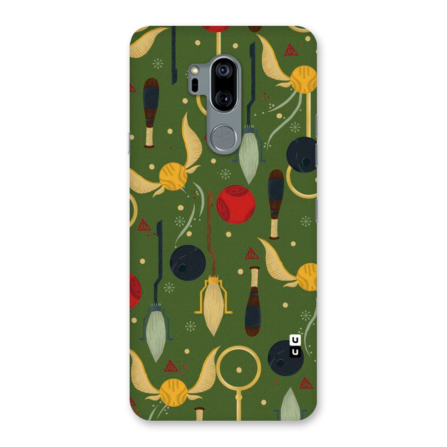 Flying Ball Pattern Back Case for LG G7