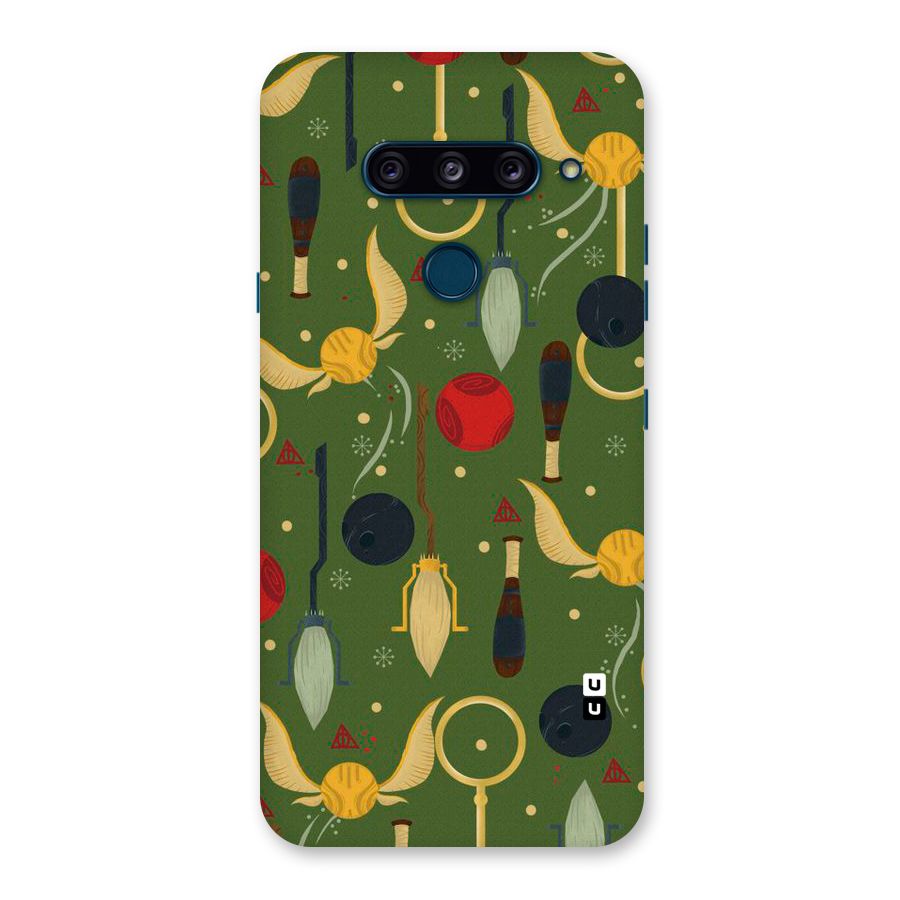 Flying Ball Pattern Back Case for LG  V40 ThinQ