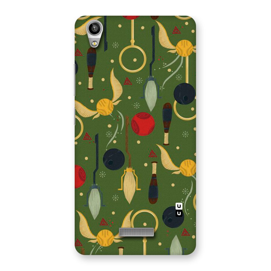 Flying Ball Pattern Back Case for Lava-Pixel-V1