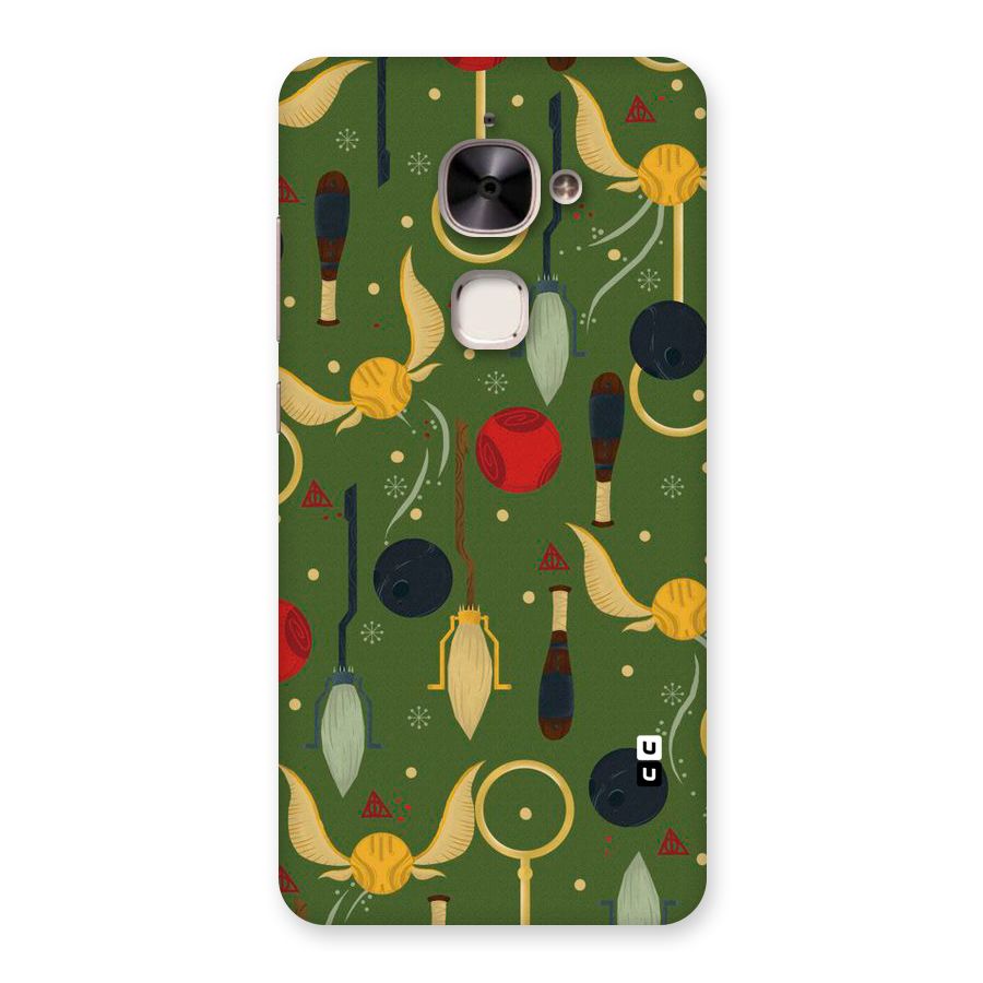 Flying Ball Pattern Back Case for Le 2