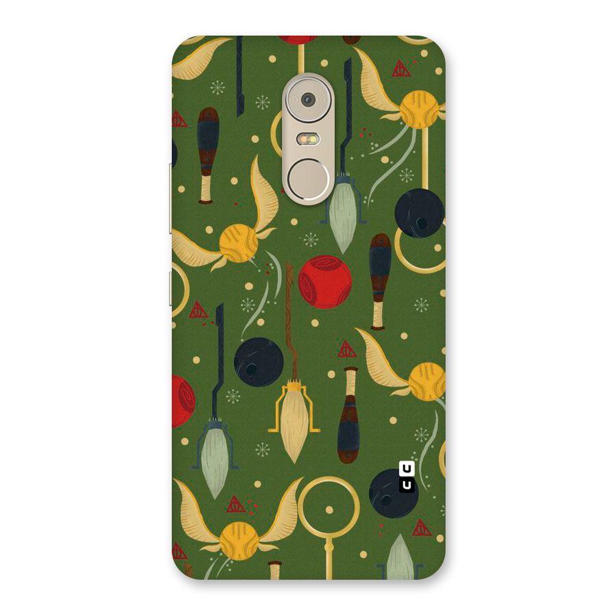 Flying Ball Pattern Back Case for Lenovo K6 Note