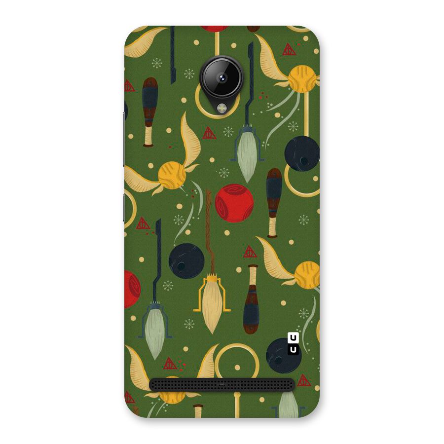 Flying Ball Pattern Back Case for Lenovo C2