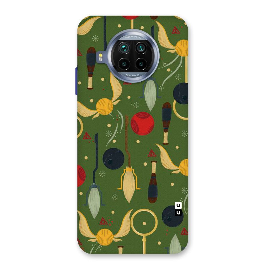 Flying Ball Pattern Back Case for Mi 10i