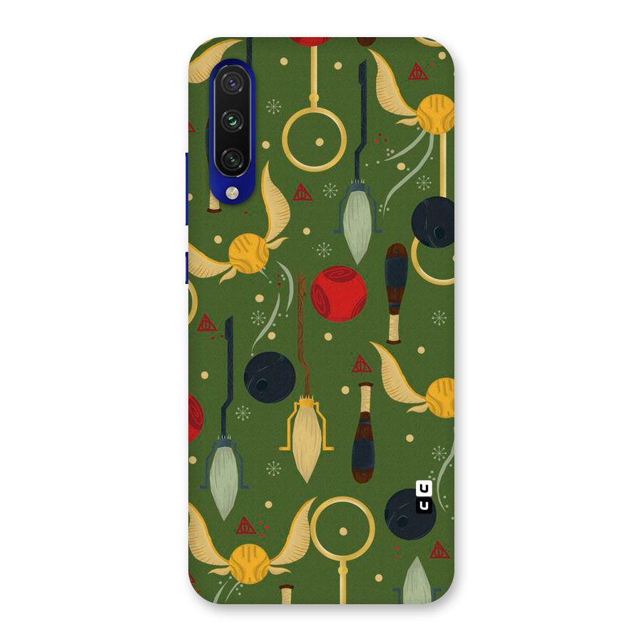 Flying Ball Pattern Back Case for Mi A3