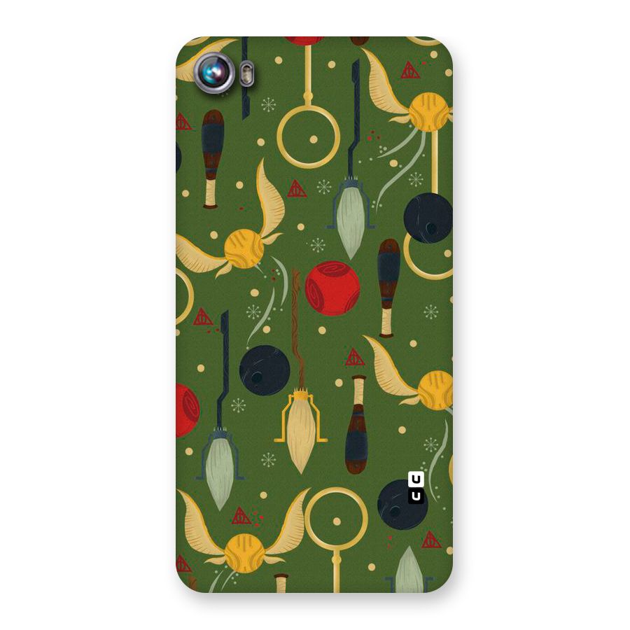 Flying Ball Pattern Back Case for Micromax Canvas Fire 4 A107