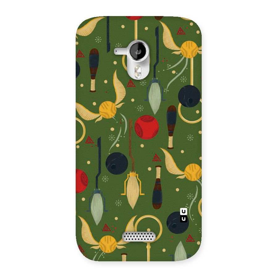 Flying Ball Pattern Back Case for Micromax Canvas HD A116