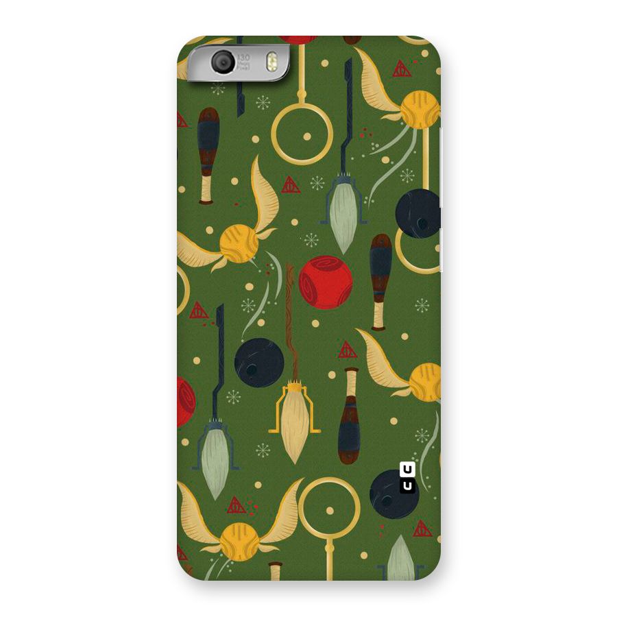 Flying Ball Pattern Back Case for Micromax Canvas Knight 2