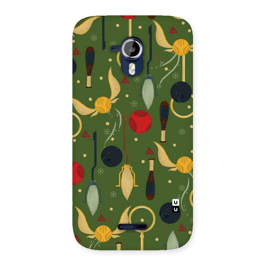 Flying Ball Pattern Back Case for Micromax Canvas Magnus A117