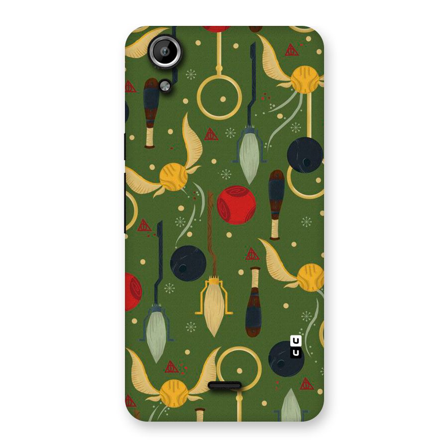 Flying Ball Pattern Back Case for Micromax Canvas Selfie Lens Q345
