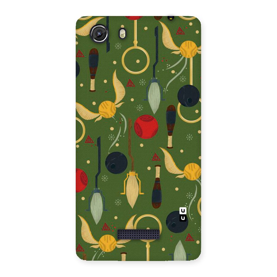 Flying Ball Pattern Back Case for Micromax Unite 3
