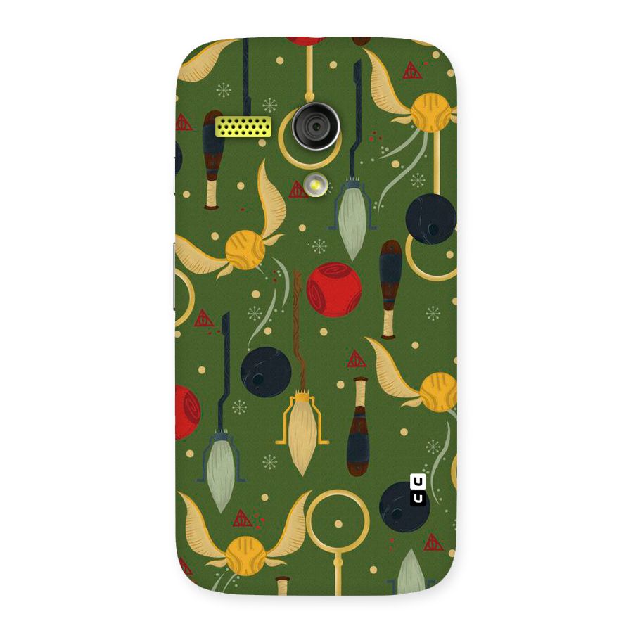 Flying Ball Pattern Back Case for Moto G