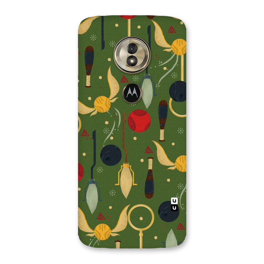 Flying Ball Pattern Back Case for Moto G6 Play
