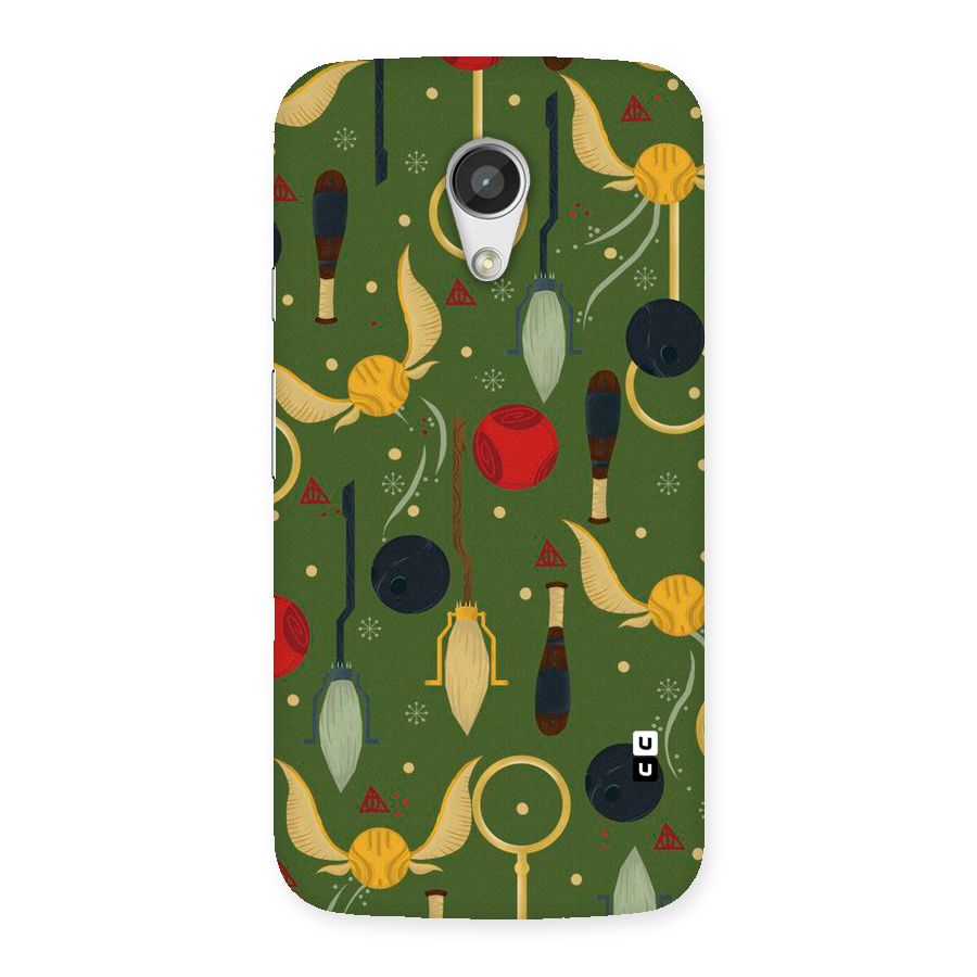 Flying Ball Pattern Back Case for Moto G 2nd Gen