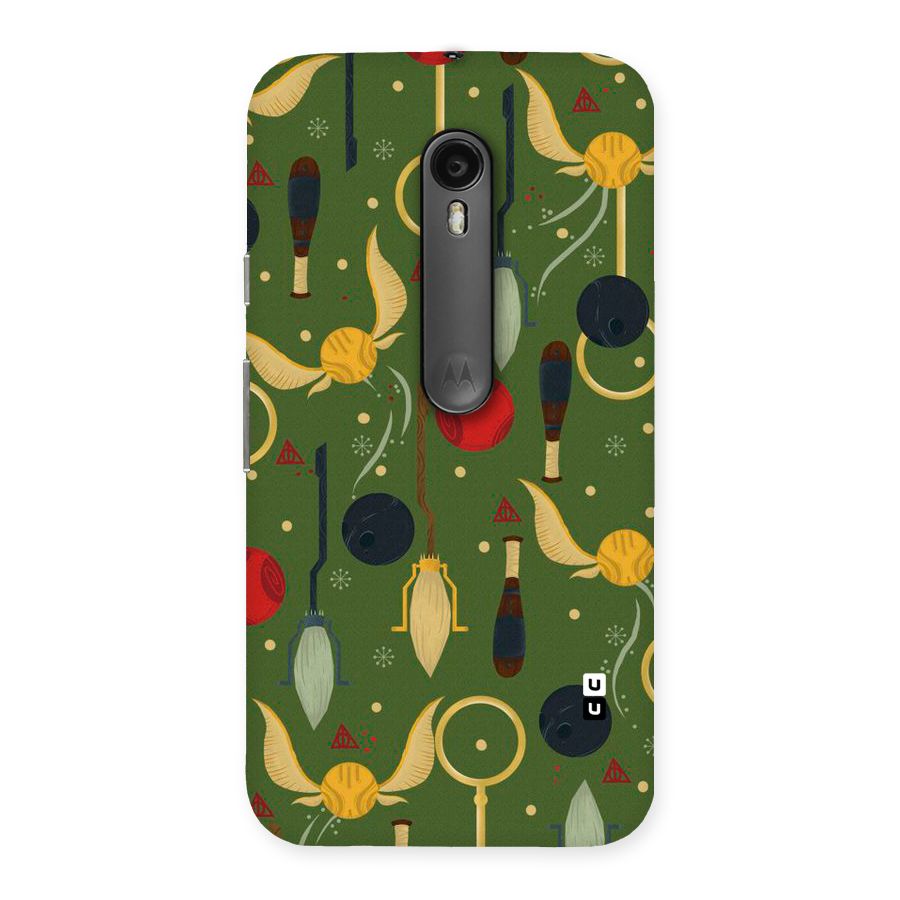 Flying Ball Pattern Back Case for Moto G Turbo
