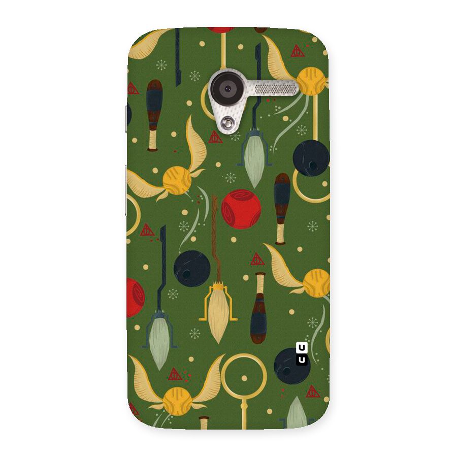 Flying Ball Pattern Back Case for Moto X