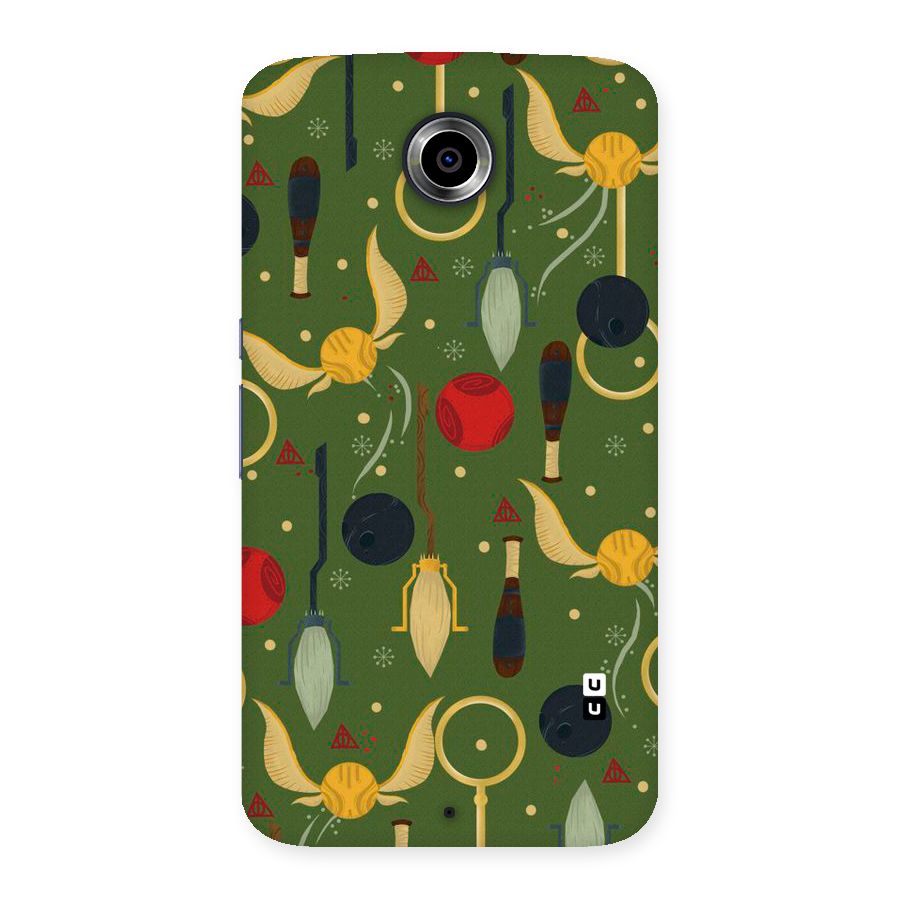 Flying Ball Pattern Back Case for Nexsus 6