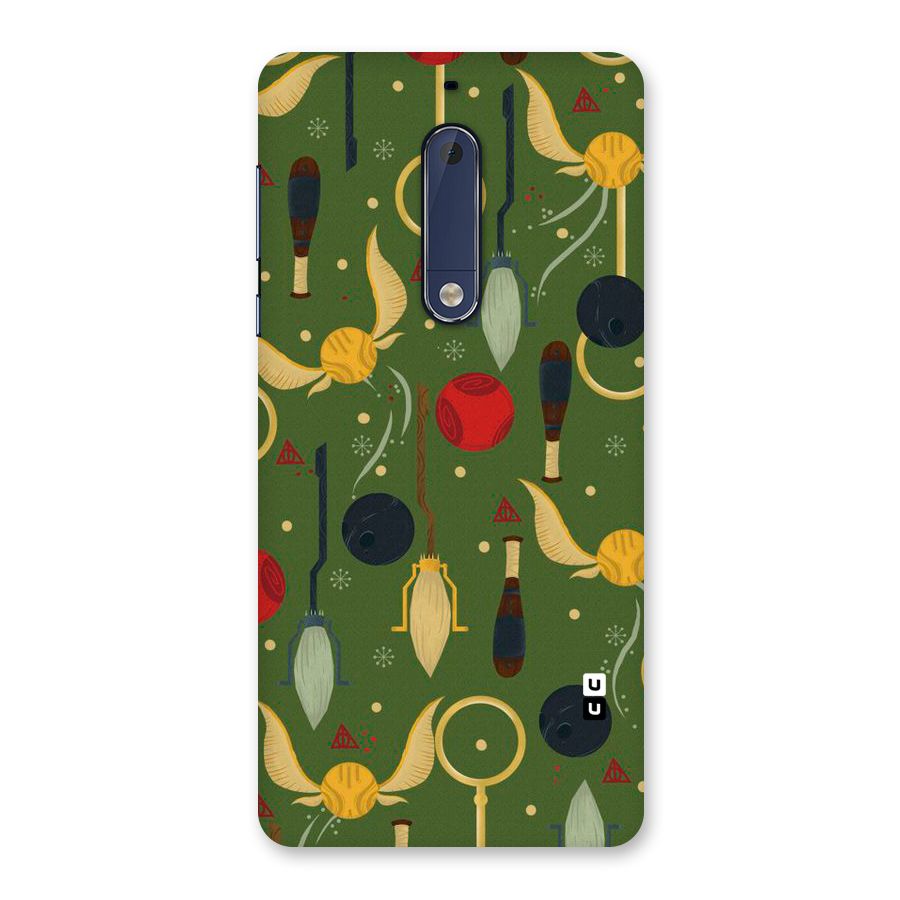 Flying Ball Pattern Back Case for Nokia 5
