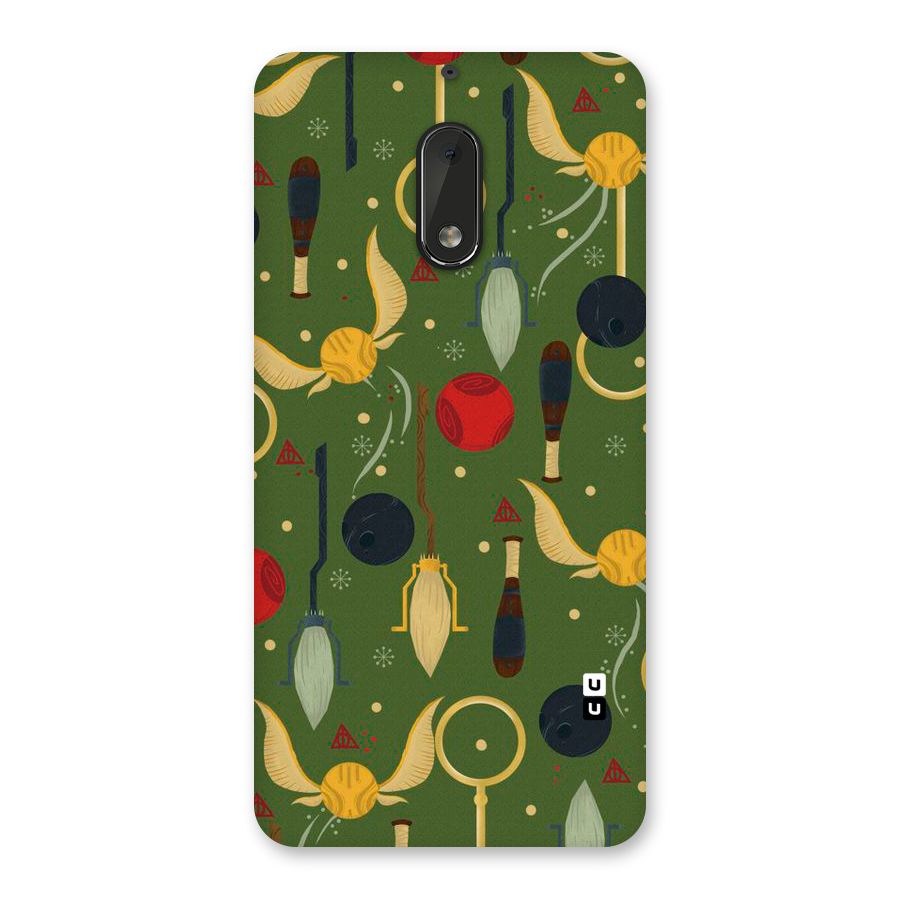Flying Ball Pattern Back Case for Nokia 6