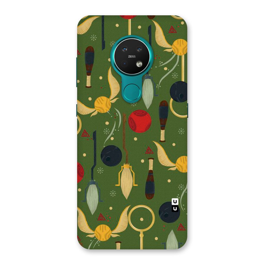 Flying Ball Pattern Back Case for Nokia 7.2