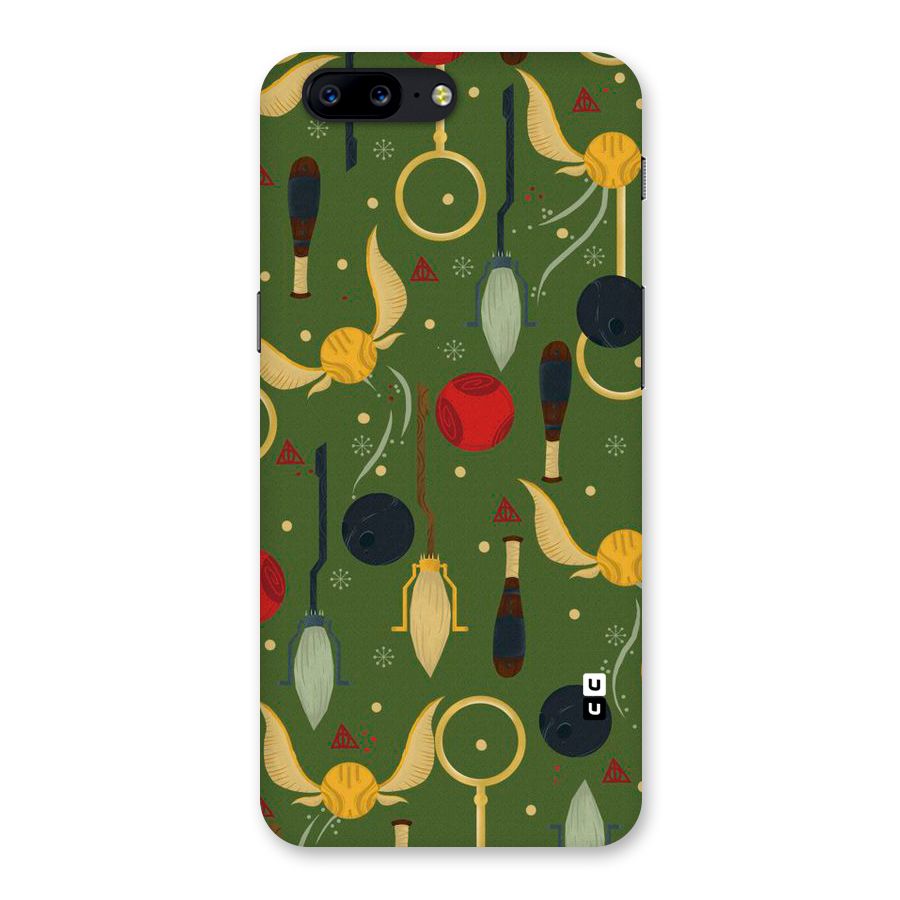 Flying Ball Pattern Back Case for OnePlus 5