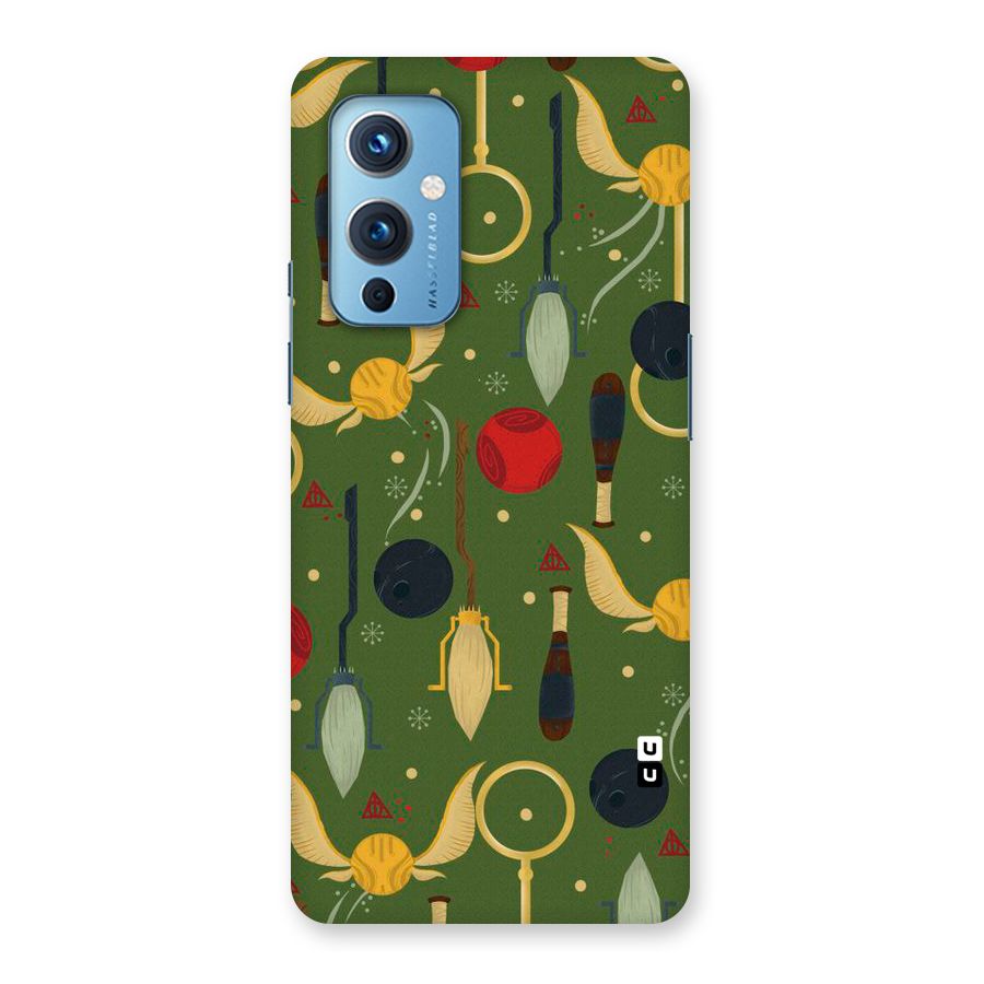 Flying Ball Pattern Back Case for OnePlus 9