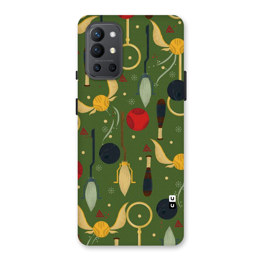 Flying Ball Pattern Back Case for OnePlus 9R