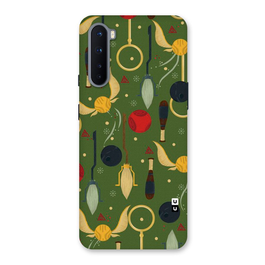 Flying Ball Pattern Back Case for OnePlus Nord