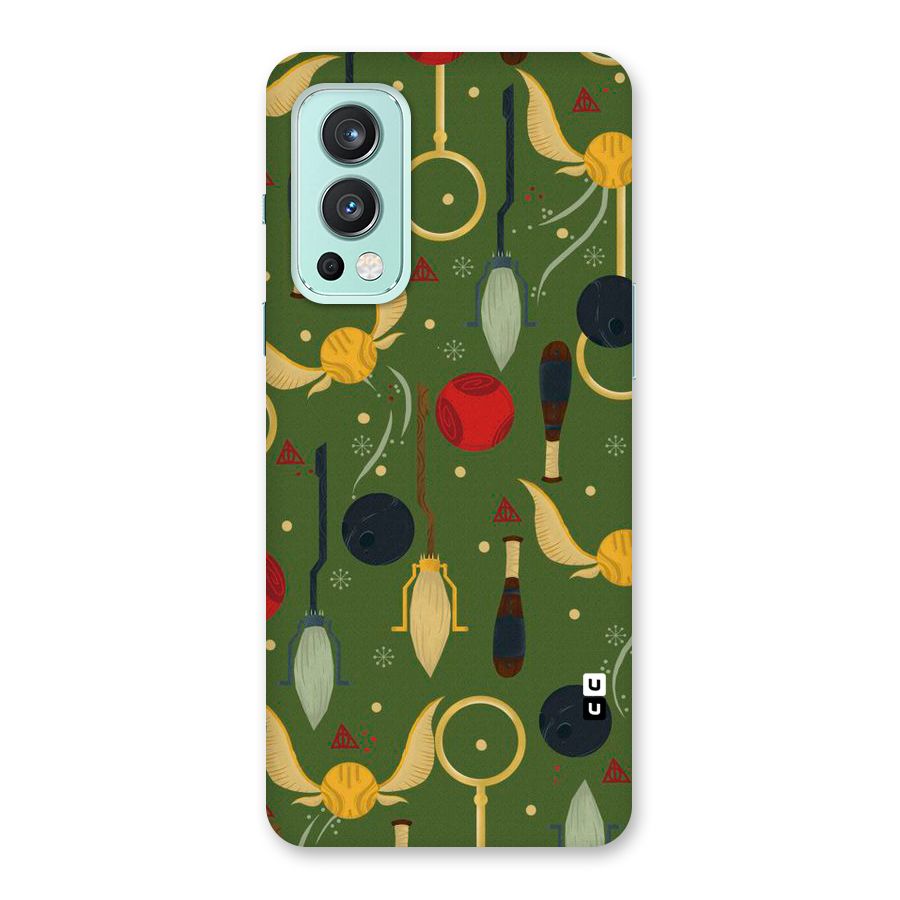 Flying Ball Pattern Back Case for OnePlus Nord 2 5G
