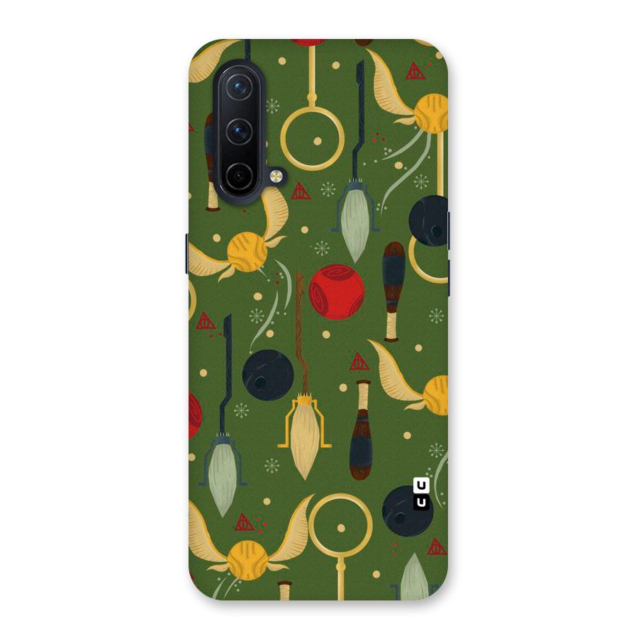 Flying Ball Pattern Back Case for OnePlus Nord CE 5G