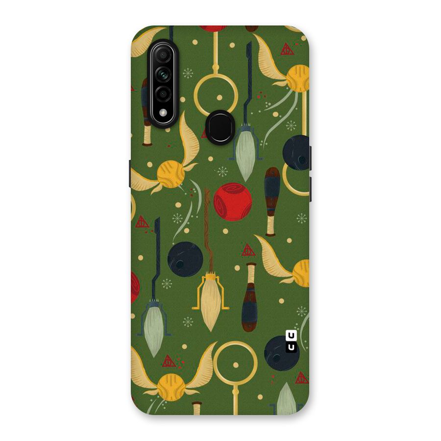 Flying Ball Pattern Back Case for Oppo A31