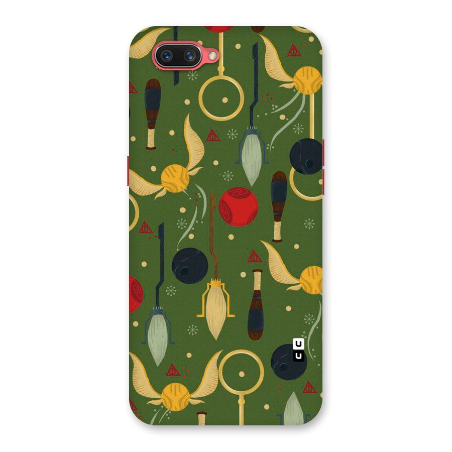 Flying Ball Pattern Back Case for Oppo A3s