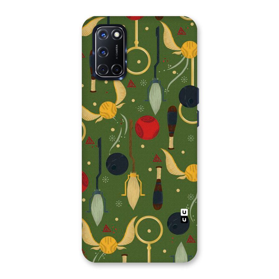 Flying Ball Pattern Back Case for Oppo A52