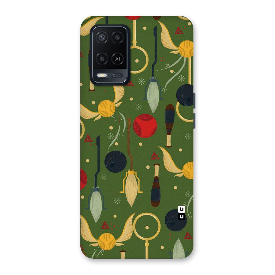 Flying Ball Pattern Back Case for Oppo A54
