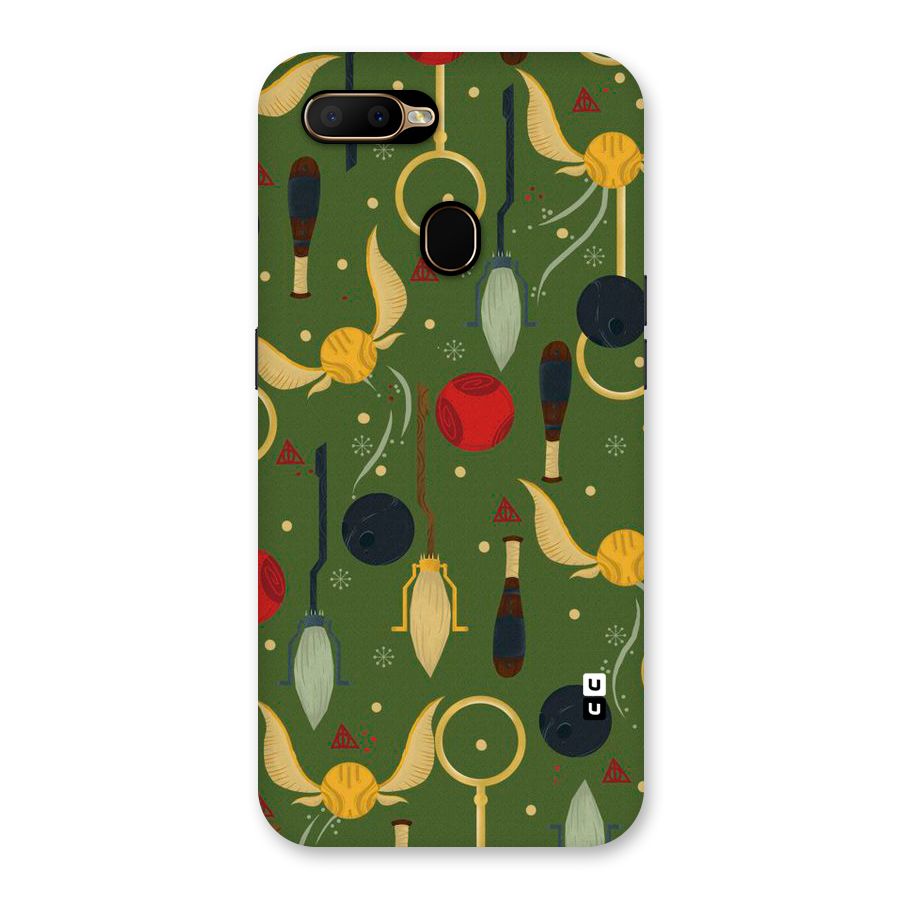 Flying Ball Pattern Back Case for Oppo A5s