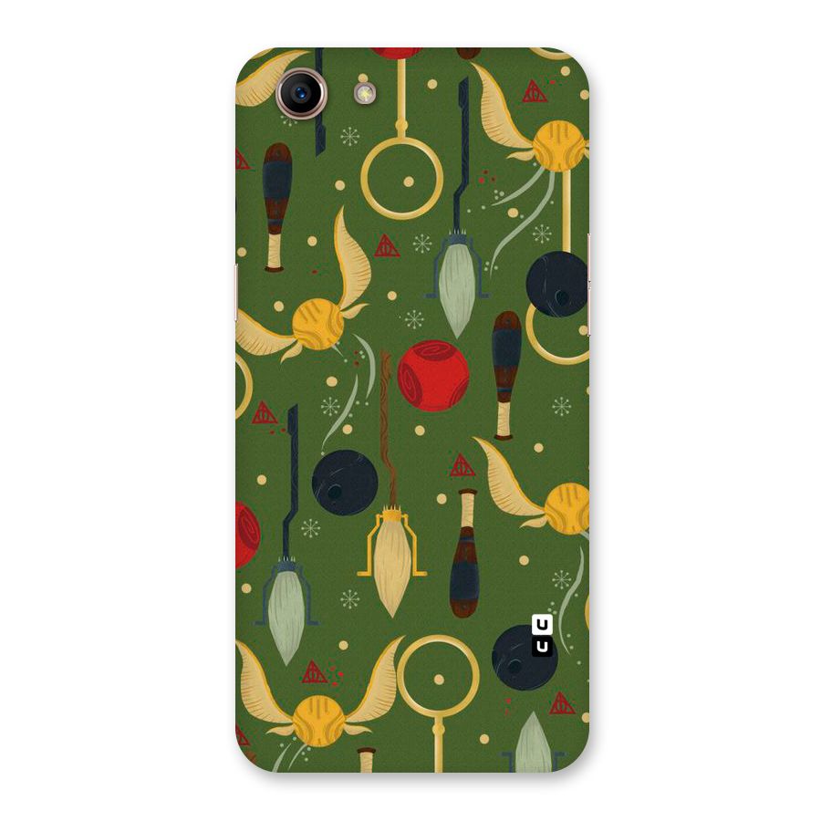 Flying Ball Pattern Back Case for Oppo A83 (2018)