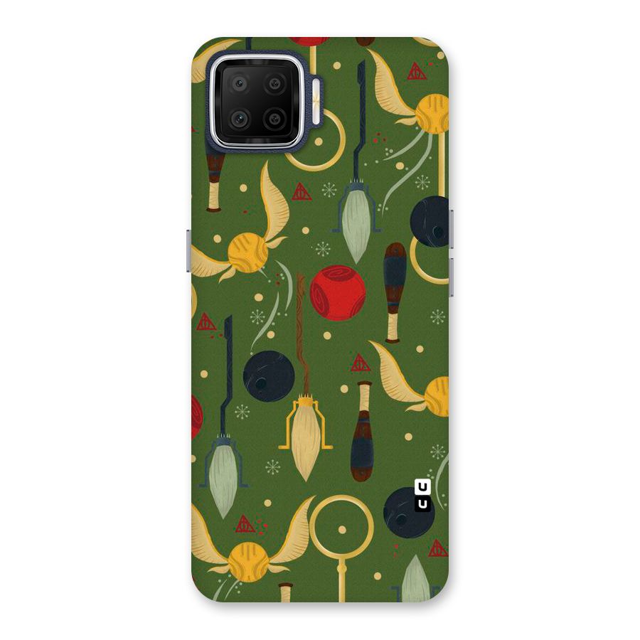 Flying Ball Pattern Back Case for Oppo F17