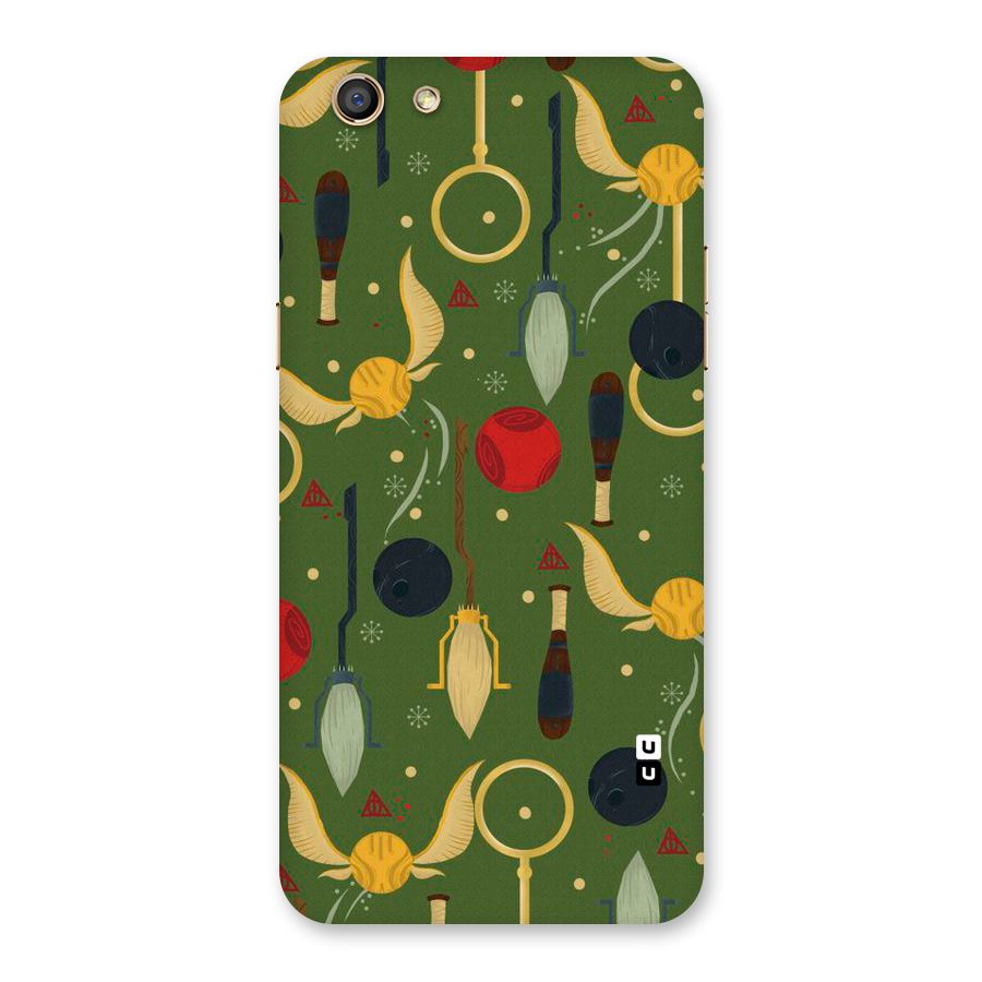 Flying Ball Pattern Back Case for Oppo F3